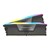 Corsair Vengeance RGB 32GB DDR5 Desktop Memory Kit in Grey, 2 x 16GB, 6000MTs, PC5-48000, CL28, 1.4V